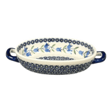 Baker, Oval, Handles, Small 8.5" x 4.75" in "Lily of the Valley" by Manufaktura | P138T-ASD