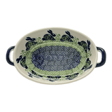 Baker, Oval, Handles, Small 8.5" x 4.75" in "Bunny Love" by Manufaktura | P138T-P324