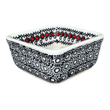 Baker, Square, 3.5" in "Duet in Black & Red" by Manufaktura | P150S-DPCC