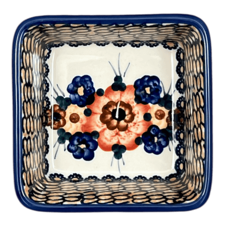 Baker, Square, 3.5" in "Bouquet in a Basket" by Manufaktura | P150S-JZK