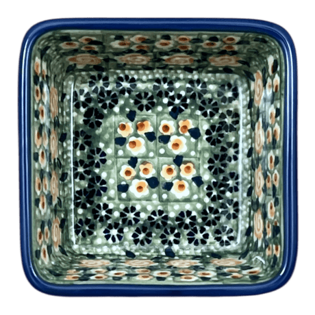 Baker, Square, 3.5" in "Perennial Garden" by Manufaktura | P150S-LM