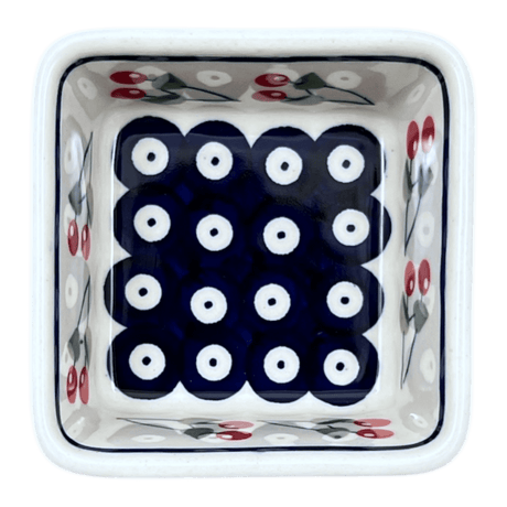 Baker, Square, 3.5" in "Cherry Dot" by Manufaktura | P150T-70WI