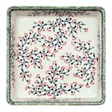 Baker, Square, 8" in "Cherry Blossoms" by Manufaktura | P151S-DPGJ