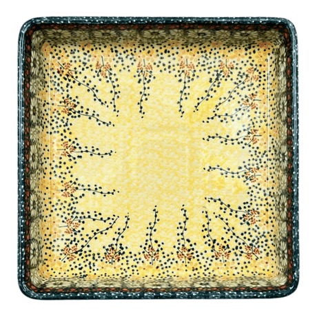 Baker, Square, 8" in "Sunshine Grotto" by Manufaktura | P151S-WK52