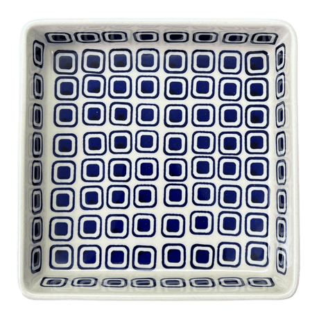 Baker, Square, 8" in "Navy Retro" by Manufaktura | P151U-601A