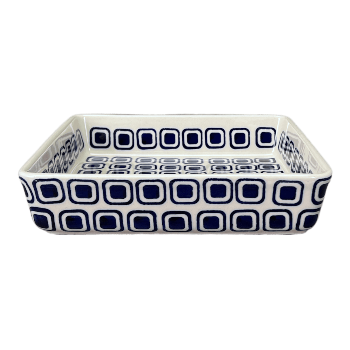 Baker, Square, 8" in "Navy Retro" by Manufaktura | P151U-601A