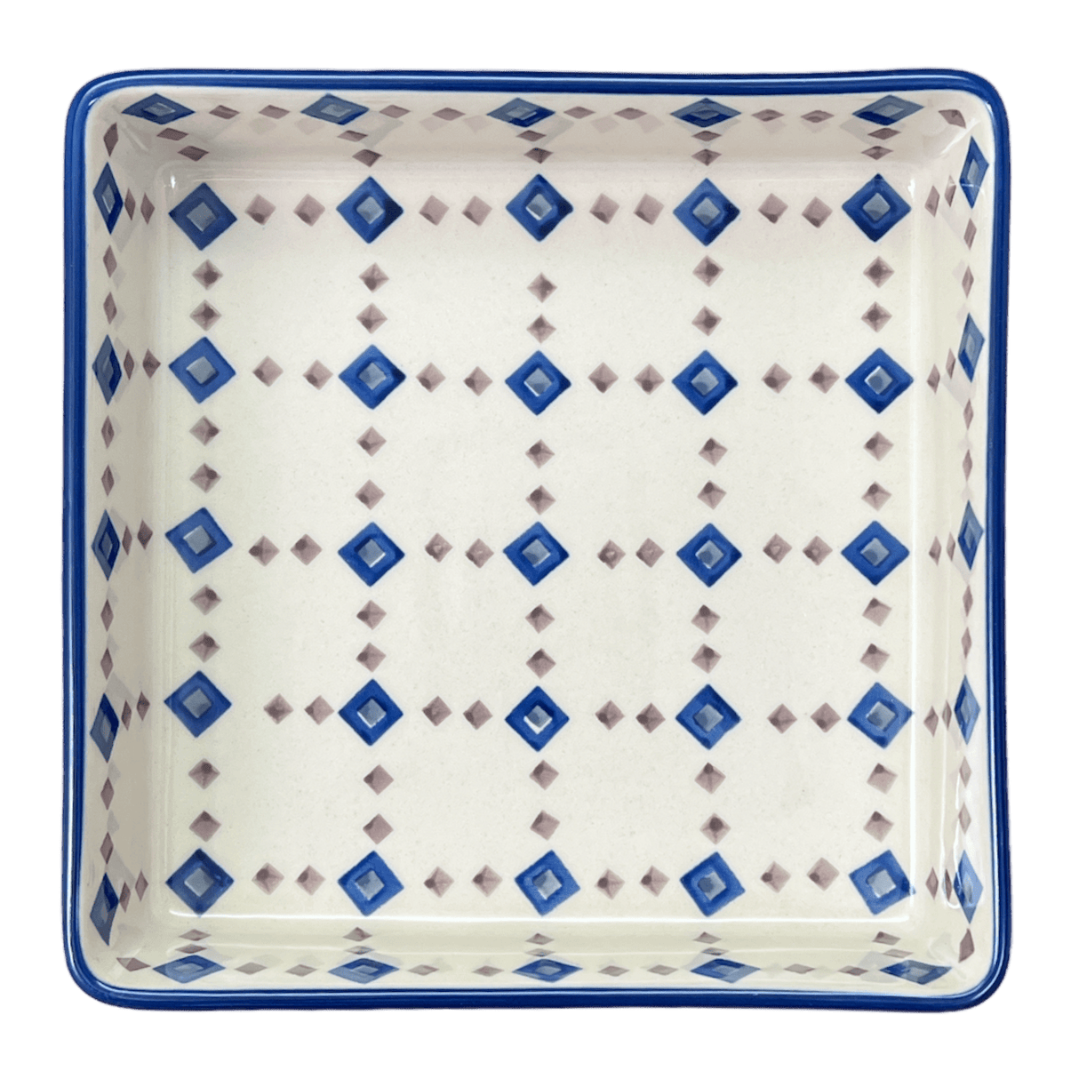 Baker, Square, 8" in "Diamond Quilt" by Manufaktura | P151U-AS67