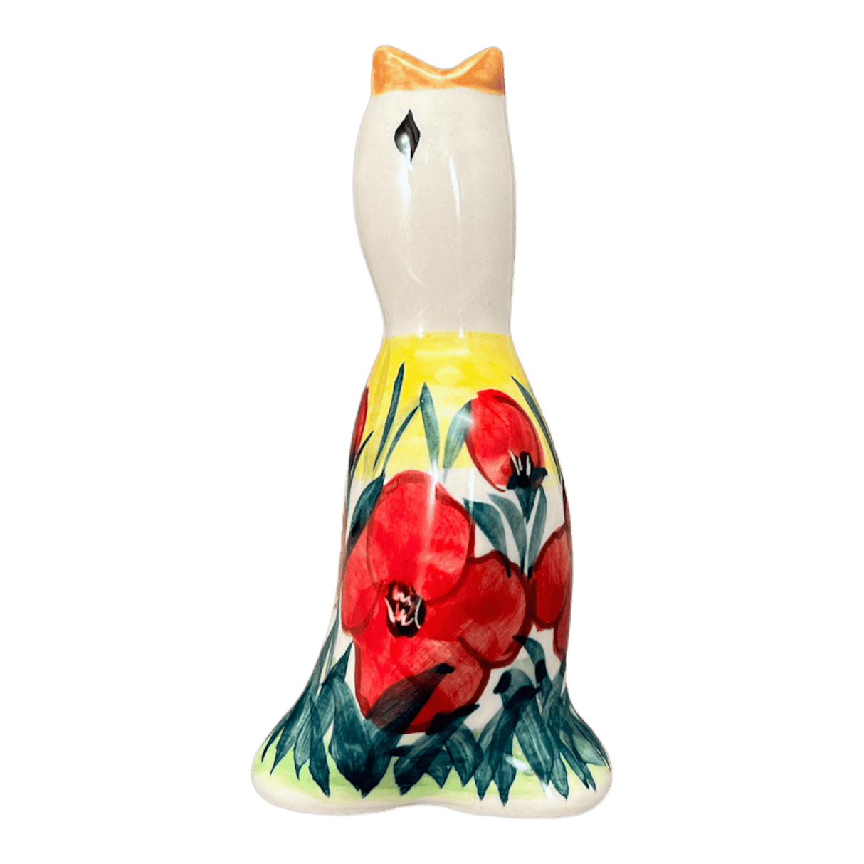Pie Bird, 4", Manufaktura, (P189) in "Poppies in Bloom" by Manufaktura | P189S-JZ34