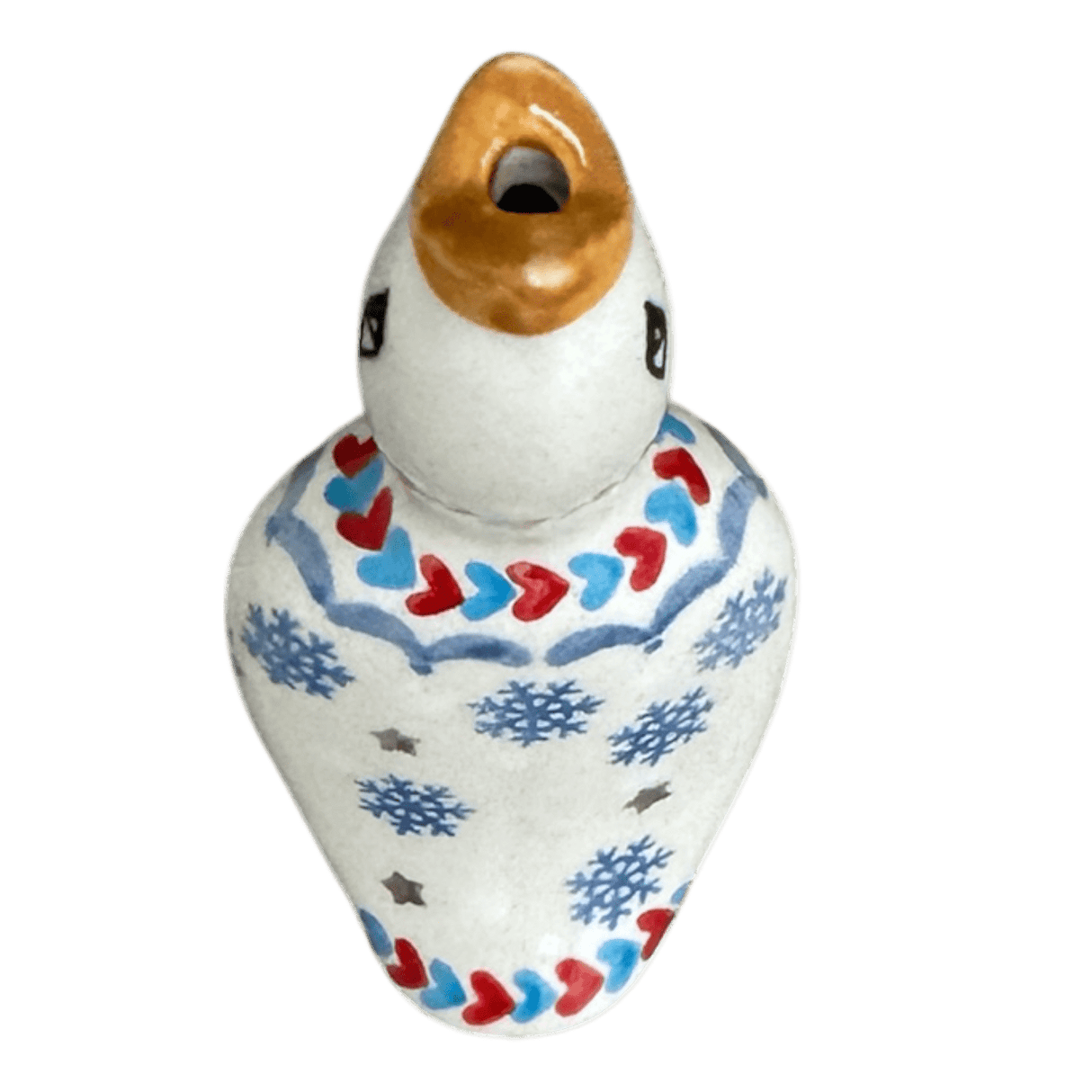Pie Bird, 4", Manufaktura, (P189) in "Snowflake Love" by Manufaktura | P189U-PS01