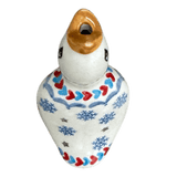 Pie Bird, 4", Manufaktura, (P189) in "Snowflake Love" by Manufaktura | P189U-PS01