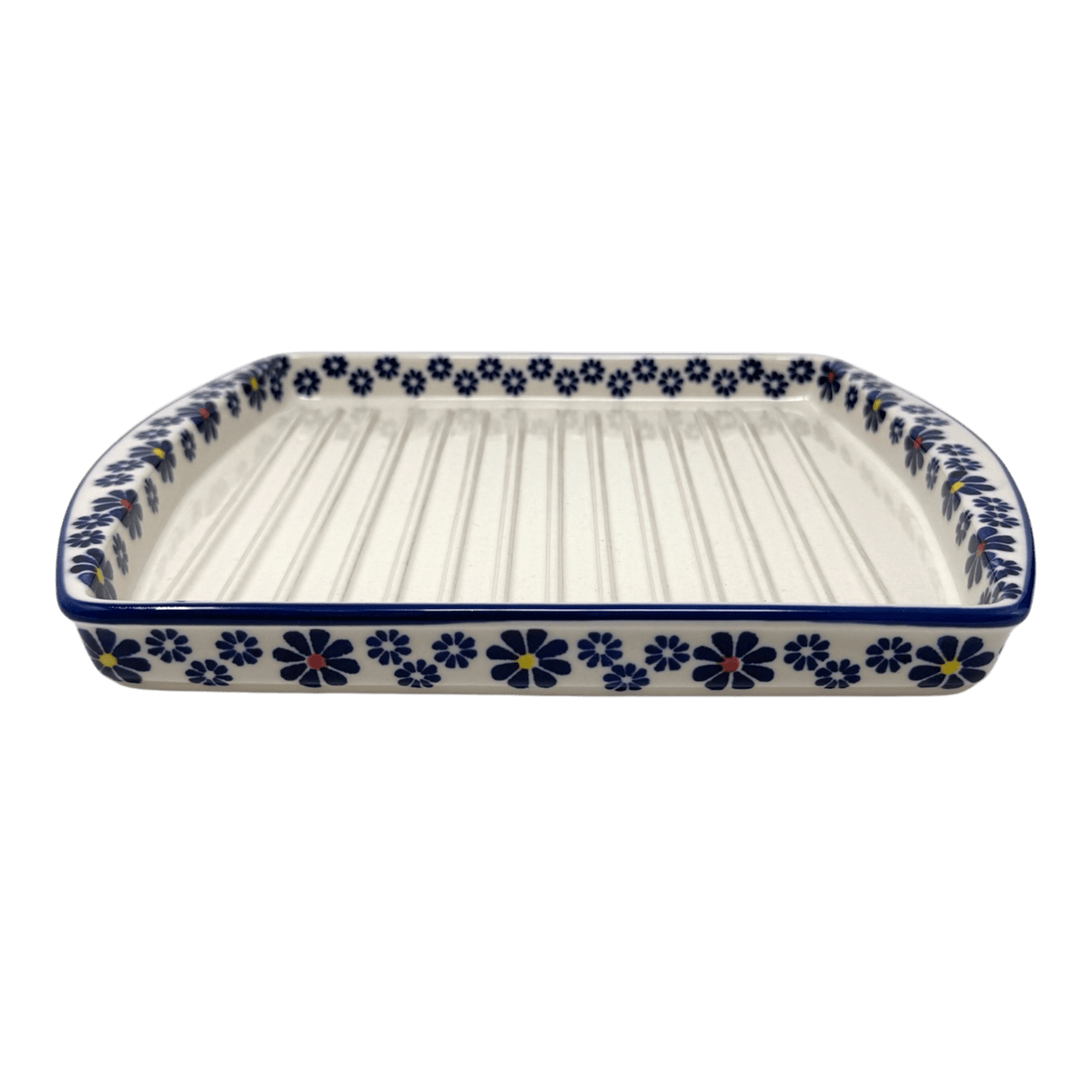 Tray, Bacon, 8.25" x 10.5" in "Field of Daisies" by Manufaktura | P191S-S001