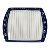 Tray, Bacon, 8.25" x 10.5" in "Midnight Daisies" by Manufaktura | P191S-S002