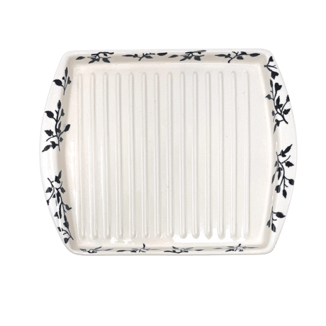 Tray, Bacon, 8.25" x 10.5" in "Black Spray" by Manufaktura | P191T-LISC