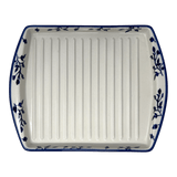 Tray, Bacon, 8.25" x 10.5" in "Blue Spray" by Manufaktura | P191T-LISK