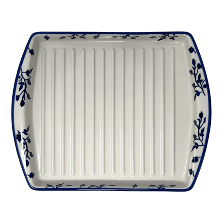 Tray, Bacon, 8.25" x 10.5" in "Blue Spray" by Manufaktura | P191T-LISK