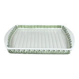 Tray, Bacon, 8.25" x 10.5" in "Bunny Love" by Manufaktura | P191T-P324