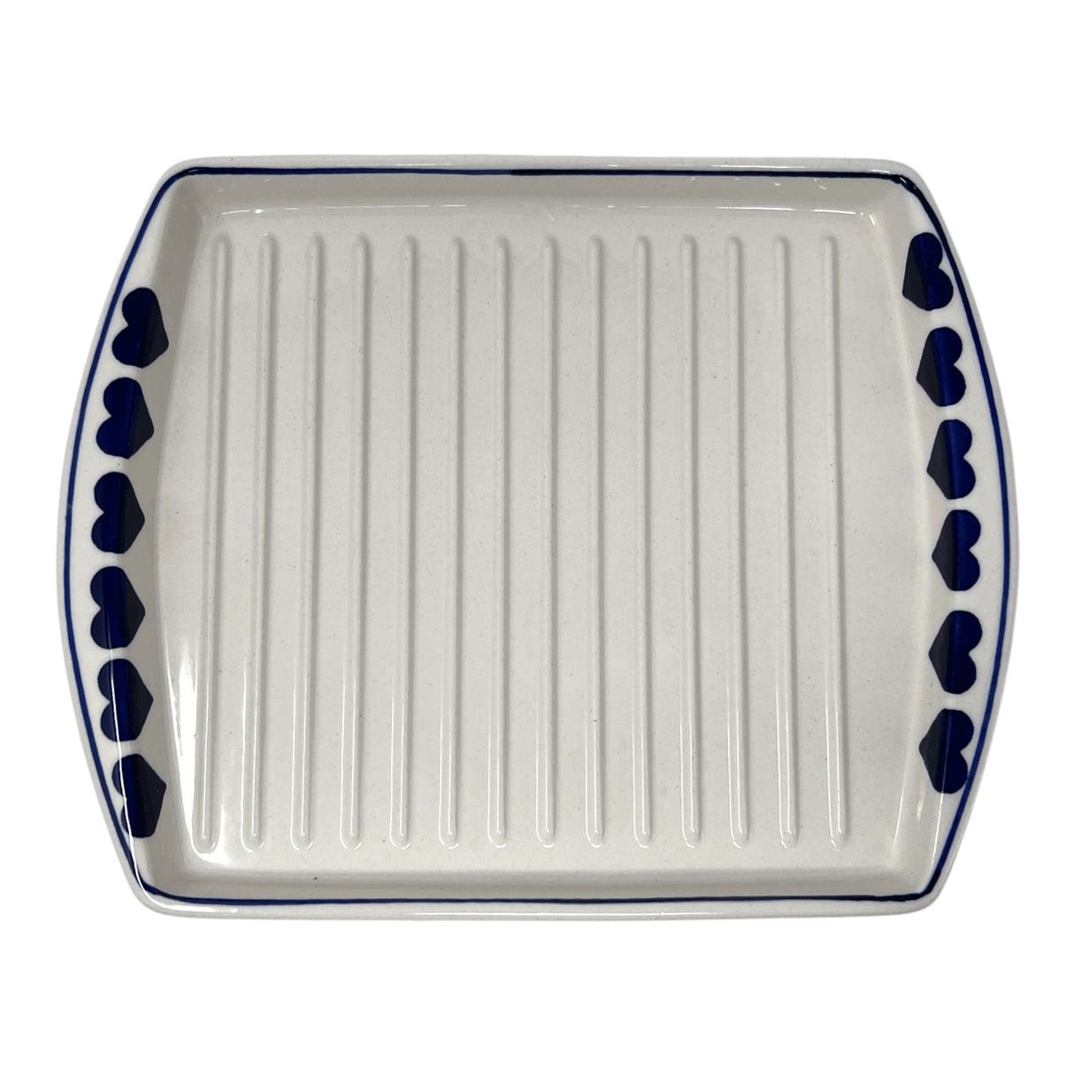 Tray, Bacon, 8.25" x 10.5" in "Whole Hearted" by Manufaktura | P191T-SEDU