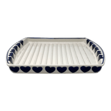 Tray, Bacon, 8.25" x 10.5" in "Whole Hearted" by Manufaktura | P191T-SEDU