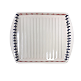 Tray, Bacon, 8.25" x 10.5" in "Shock Waves" by Manufaktura | P191U-GZ42