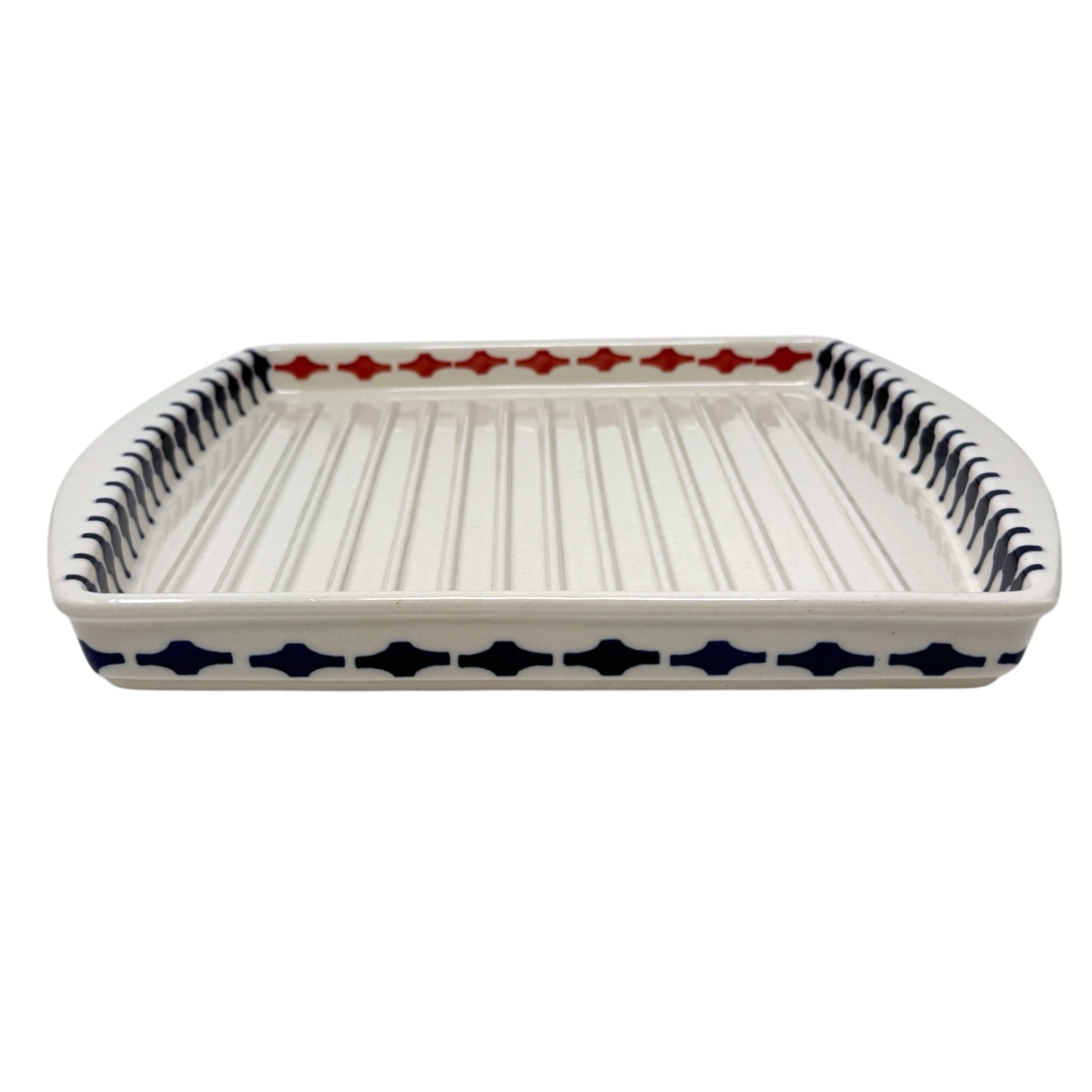 Tray, Bacon, 8.25" x 10.5" in "Shock Waves" by Manufaktura | P191U-GZ42