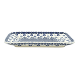 Tray, Rectangular, 8.25" x 5" in "Snowy Pines" by Manufaktura | P201T-U22