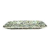 Platter, Rectangular, 14" x 8" in "Scattered Ferns" by Manufaktura | P202S-GZ39