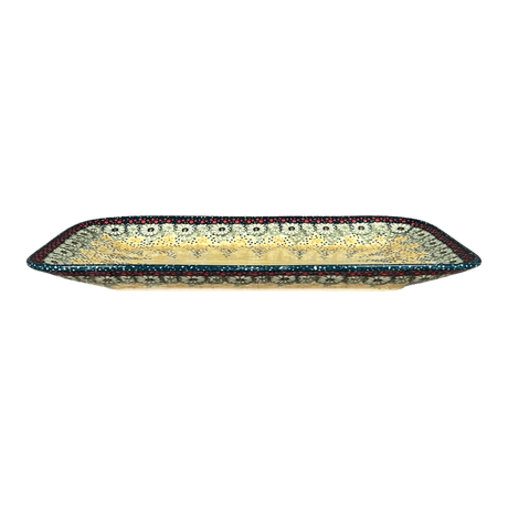 Platter, Rectangular, 14" x 8" in "Sunshine Grotto" by Manufaktura | P202S-WK52