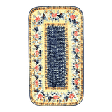 Platter, Rectangular, 14" x 8" in "Butterfly Bliss" by Manufaktura | P202S-WK73