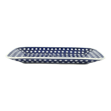Platter, Rectangular, 14" x 8" in "Dot to Dot" by Manufaktura | P202T-70A