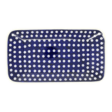 Platter, Rectangular, 14" x 8" in "Dot to Dot" by Manufaktura | P202T-70A