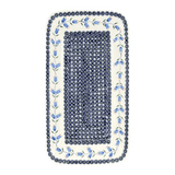 Platter, Rectangular, 14" x 8" in "Lily of the Valley" by Manufaktura | P202T-ASD