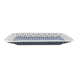 Platter, Rectangular, 14" x 8" in "Holiday Cheer" by Manufaktura | P202T-NOS2