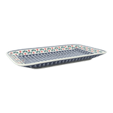 Platter, Rectangular, 14" x 8" in "Holiday Cheer" by Manufaktura | P202T-NOS2