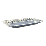 Platter, Rectangular, 14" x 8" in "Mums the Word" by Manufaktura | P202T-P178