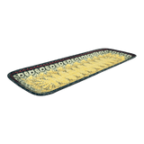 Platter, Rectangular, Long, 19.5" x 6.75" in "Sunshine Grotto" by Manufaktura | P204S-WK52