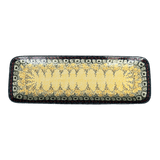 Platter, Rectangular, Long, 19.5" x 6.75" in "Sunshine Grotto" by Manufaktura | P204S-WK52