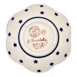 Bowl, Scalloped, Shallow, 4.25", (P205) in "Winter's Eve" by Manufaktura | P205S-IBZ