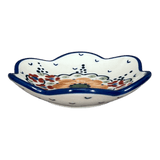 Bowl, Scalloped, Shallow, 4.25", (P205) in "Autumn Harvest" by Manufaktura | P205S-LB