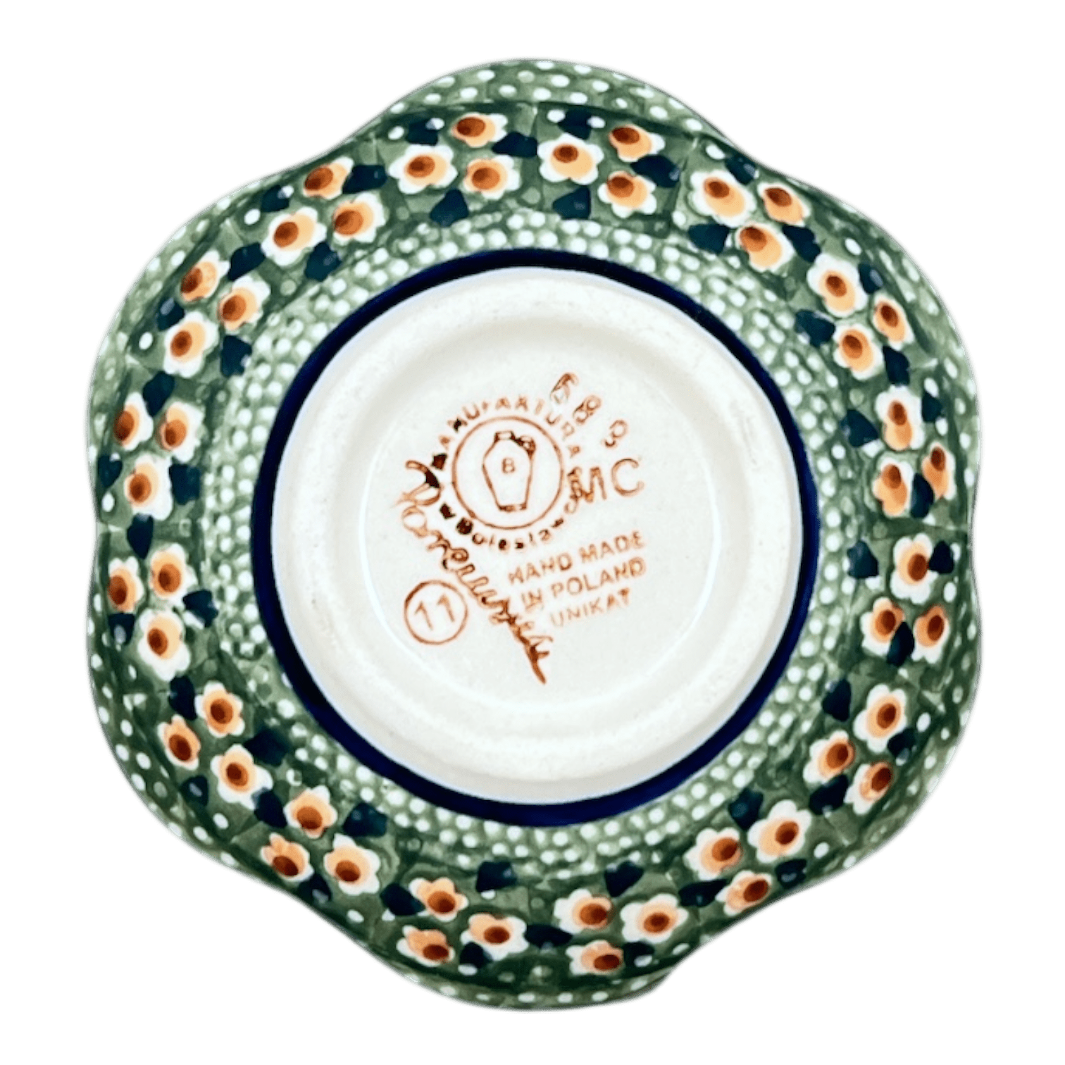 Manufaktura Scalloped Bowl