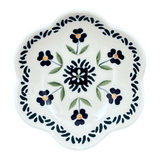 Bowl, Scalloped, Shallow, 4.25", (P205) in "Forget Me Not" by Manufaktura | P205T-ASS