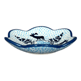 Bowl, Scalloped, Shallow, 4.25", (P205) in "Peaceful Season" by Manufaktura | P205T-JG24