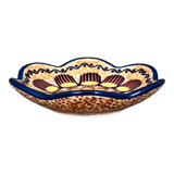 Bowl, Scalloped, Shallow, 4.25", (P205) in "Desert Sunrise" by Manufaktura | P205U-KLJ