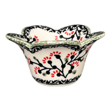 Bowl, Scalloped, 2" in "Cherry Blossoms" by Manufaktura | P206S-DPGJ