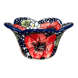 Bowl, Scalloped, 2" in "Poppies & Posies" by Manufaktura | P206S-IM02