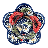 Bowl, Scalloped, 2" in "Poppies & Posies" by Manufaktura | P206S-IM02