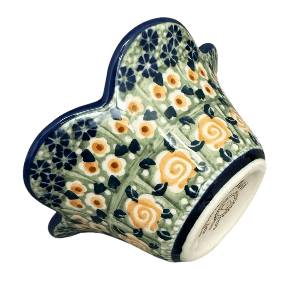 Bowl, Scalloped, 2" in "Perennial Garden" by Manufaktura | P206S-LM