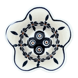 Bowl, Scalloped, 2" in "Floral Peacock" by Manufaktura | P206T-54KK