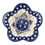 Bowl, Scalloped, 2" in "Festive Forest" by Manufaktura | P206U-INS6
