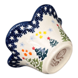 Bowl, Scalloped, 2" in "Festive Forest" by Manufaktura | P206U-INS6