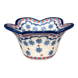 Bowl, Scalloped, 2" in "Snowflake Love" by Manufaktura | P206U-PS01